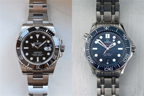 fake omega rolex|rolex submariner vs omega seamaster.